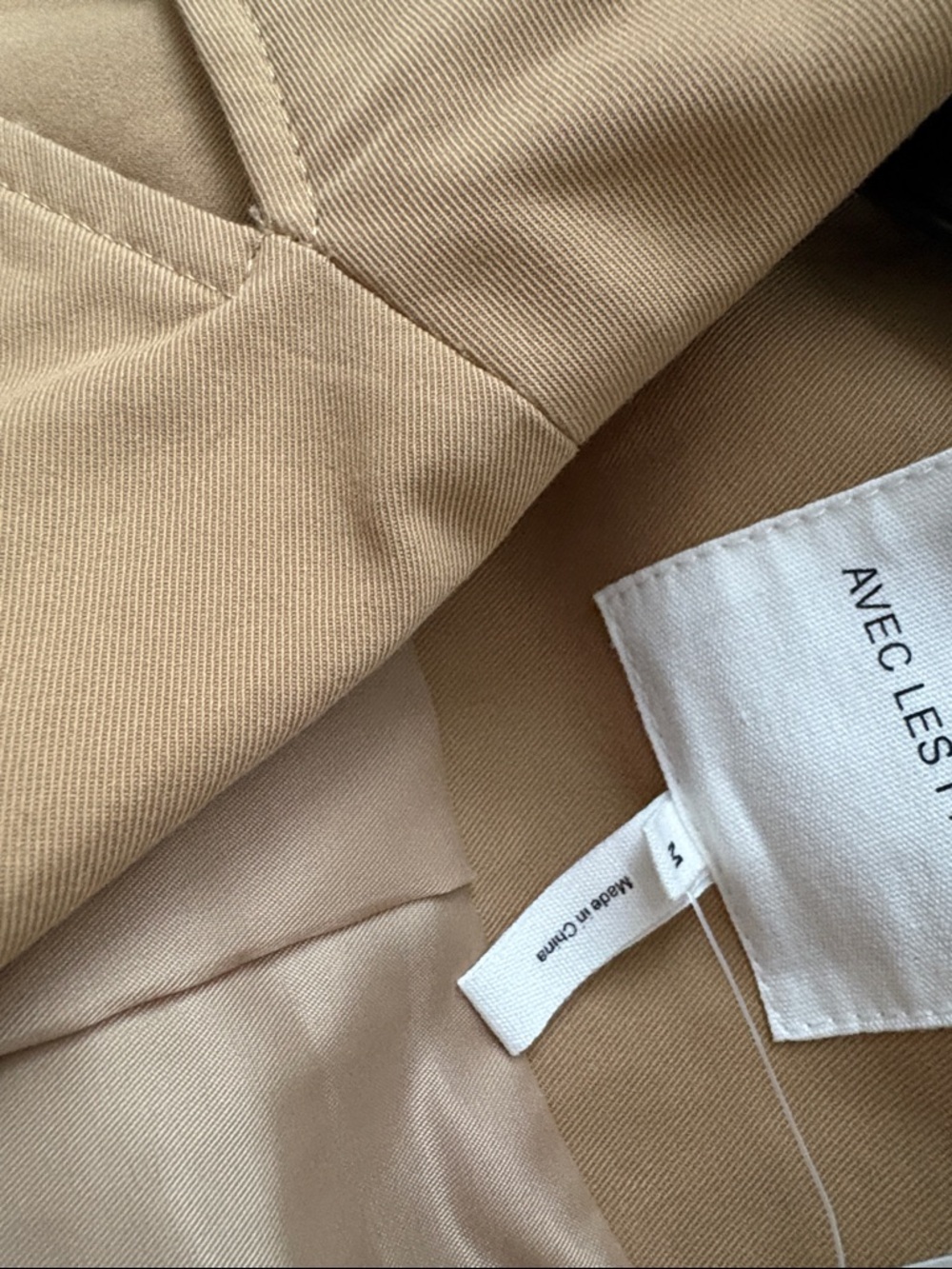 🎉LAST ONE🎉 Anthropologie NWT Avec Les Filles Mixed Media Coat size M. - Picture 8 of 9